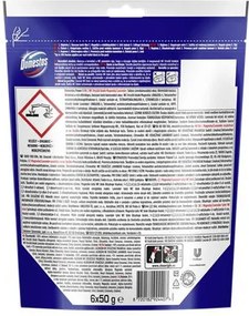 WC frissítő blokk, 6 db-os, DOMESTOS Power 5, magnólia és levendula (KHT1180)
