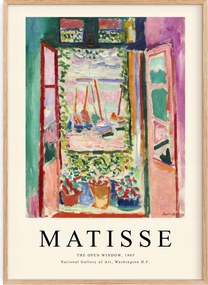 Poszter 30x40 Henri Matisse A nyitott ablak 1905 Nemzeti Művészeti Galéria