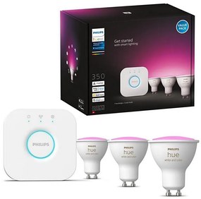 Philips Hue WACA alap szett 3xGU10/5,7W 2000-6500K + kapcsoló eszköz
