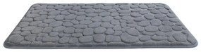 Grey szürke memóriahabos fürdőszobai kilépő, 80 x 50 cm - Wenko