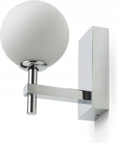 Rendl Peggy fali lámpa króm/opálüveg G9 6W IP44