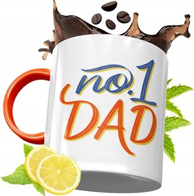 Narancssárga Bögre Apák Napjára Ajándék fényképes nyomtatással