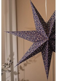 Sötétkék függő karácsonyi fénydekoráció Baroque – Markslöjd