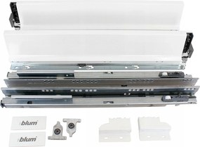 Fiók Blum Tandembox Antaro Alacsony 30KG Fehér 270