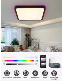 Immax NEO 07167-B40-LED RGBCCT 50W Wi-Fi Tuya dimmelhető lámpa fekete+DO