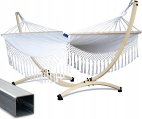 Potenza függőágy váz Ocynk 220kg+ kerti függőágy Santia 220x160