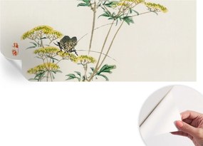 Öntapadós tapéta Divatos 3D fali ragasztó Virágok természet 250x104 cm