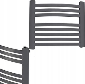 Fürdőszobai Fali Radiátor Antracit Létra GR2 500 x 570 8 Bordás 364W
