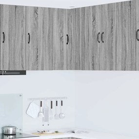 Fali konyhaszekrény Szürke Sonoma 57 x 57 x 80 cm Faanyag