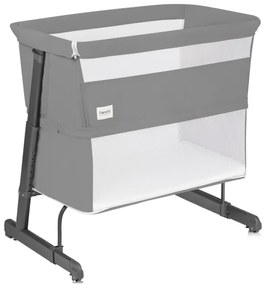 Lionelo - Babaágy 5 az 1-ben THOMI PLUS Betonszürke