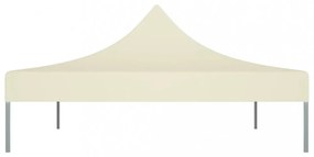 krémszínű tető partisátorhoz 4,5 x 3 m 270 g/m²