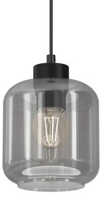 Csillár zsinóron SOMBRA 1xE27/60W/230V szürke