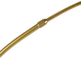 Okos íves lámpa sárgarézzel és fehér árnyékolóval, beleértve a Wifi A60-at - Arc Basic