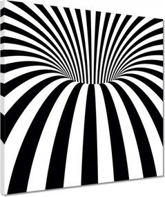 Vászonkép 40x40 Absztrakt fekete-fehér