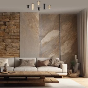 Spotlámpa GENESIS 1xGU10/8W/230V 20 cm arany