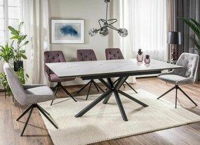 Logan bővíthető étkezőasztal fehér 160-200cm