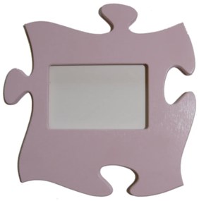 Puzzle képkeret (pasztell rózsaszín)