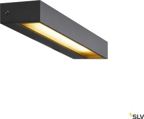 SLV 1002069 PEMA Modern Kültéri Fali Lámpa Antracit, Átlátszó LED IP54