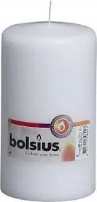 Gyertyatartó Henger Gyertya Fehér 1 Db Illatmentes Paraffin 75H