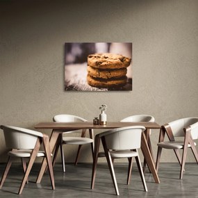 Cookies süti képe (üvegen) (70x50 cm)