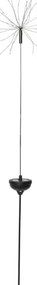 Firework kültéri napelemes LED lámpa fehér diódákkal, magasság 100 cm - Star Trading