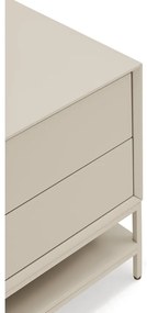 Krémszínű éjjeliszekrény Platt – Teulat