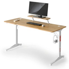 PC asztal Matts 140 (tölgy + fehér). 1109790