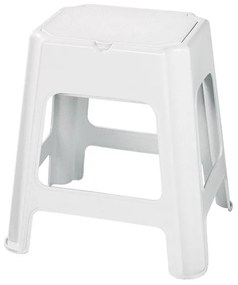 Erga kiegészítők, fürdőszoba szék tárolóhellyel 420x365x425 mm, fehér, ERG-90902