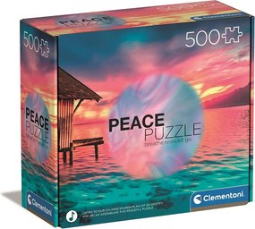 Naplemente Paradise 500 db-os Peace puzzle Clementoni