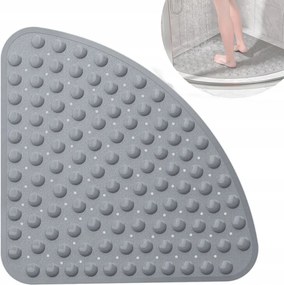 Csúszásgátló Szőnyeg 54x54 Sarok Zuhanykabinhoz Szürke Új