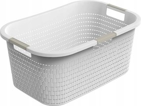 Rotho country szennyestartó kosár 40l fehér