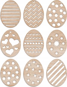 Húsvéti Fa Tojások 9x Húsvéti Díszek Ünnepi Diy