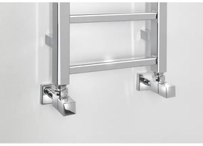 Sapho - Fürdőszobai radiátor METRO LIGHT 211W/230V 30x114 cm fényes króm