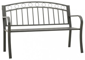 szürke kerti pad 120 cm