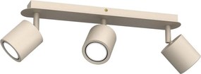 DEMIA 3xGU10/8W/230V bézs spotlámpa