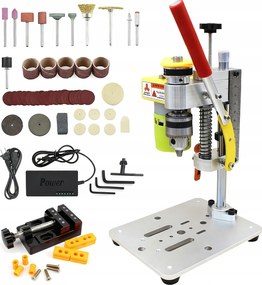 Mini Fúrógép Precíziós Asztali Fúrógép 795MOTOR B10 Chuck 120W+SATU