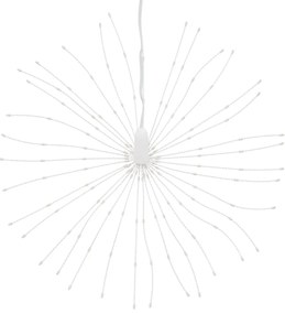 2 db karácsonyi hideg fehér csillagfény 140 db LED 17 cm