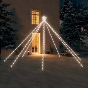 Bel- és kültéri karácsonyfa világítás 576 LED-del 3,6 m