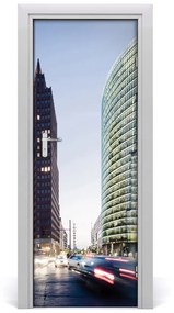 Ajtó tapéta Felhőkarcoló 85x205 cm