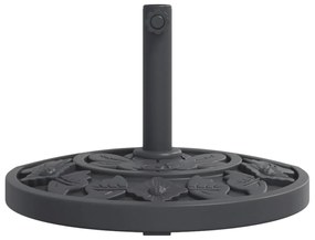 félkör alakú napernyőtalp rúdhoz Ø38 / 48 mm 9 kg