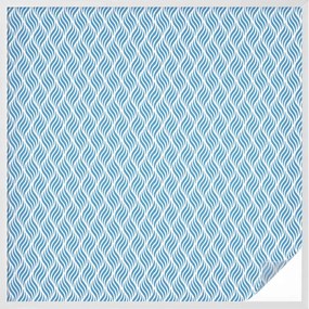 Ablakfólia Öntapadós Adatvédelem Kék hullámok 100x100