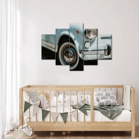 Kép - Fiat retro autó (150x105 cm)