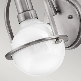 Quintiesse klasszikus loft fali lámpa somerset nikkel elsqn-somerset1-bn