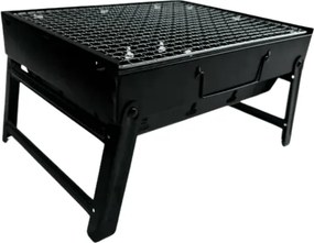 Hordozható faszenes grill EASY TRAVEL 35x29 cm