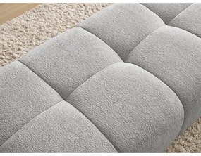 Világosszürke zsenília lábtartó Everest – Bobochic Paris