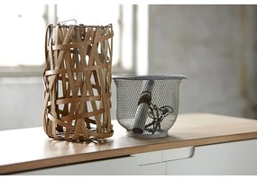 Amalfi alacsony fehér tölgyfa komód - Unique Furniture