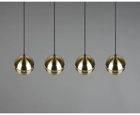 Trio - Csillár zsinóron FLETCHER 4xE14/40W/230V réz