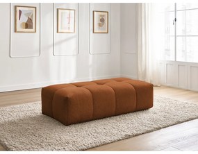 Terrakotta színű zsenília lábtartó Everest – Bobochic Paris