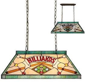 Prezent TIFFANY BILLIARD 1715 Függőlámpa 3x60W/E27 IP20