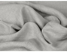 Ágynemű pamut és len keverékből készült, szürke, 160 x 200 cm, 2 db 70 x 80 cm